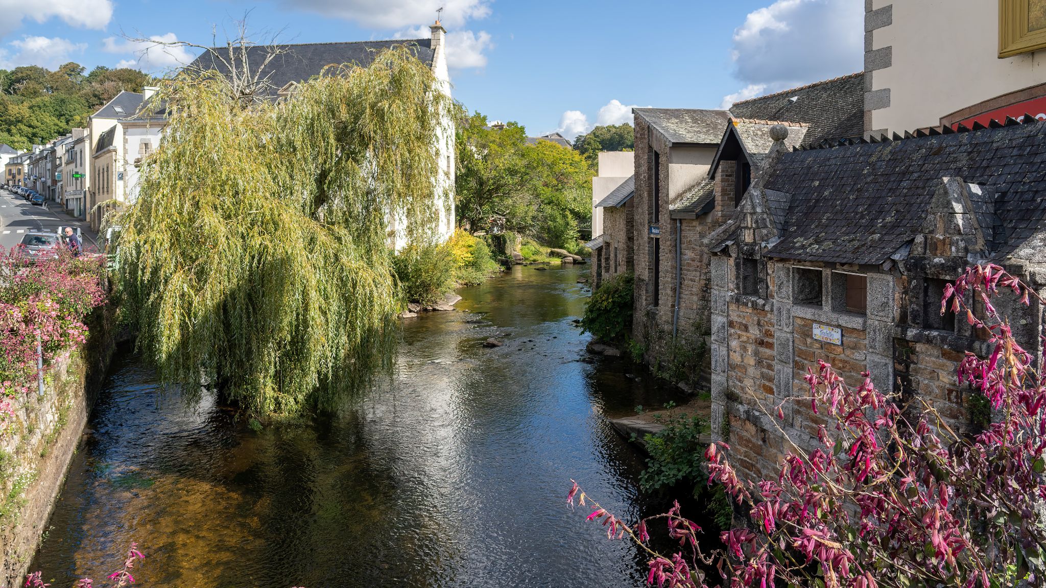 Im historischen Zentrum von Pont-Aven